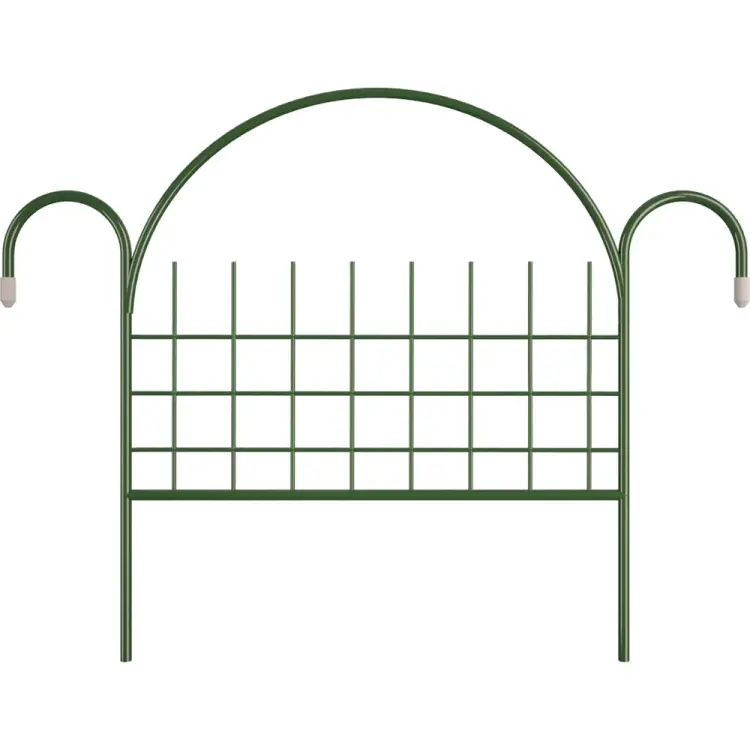 Металический забор декорированный Комплект-Агро Сетка ( Д- 3,75 м, В- 0,68 м ) (5 секций) KA0207