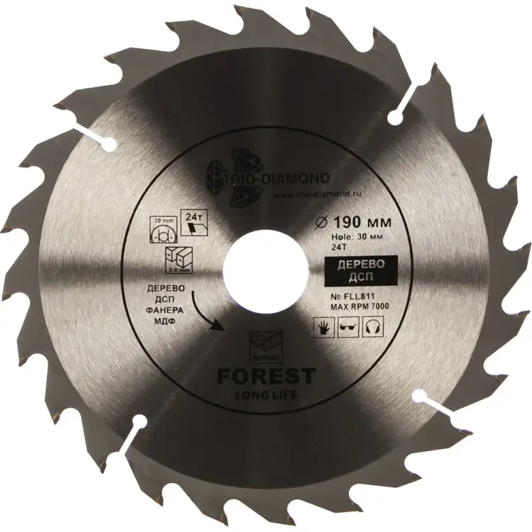 Пильный диск TRIO-DIAMOND FLL811