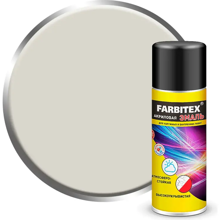 Акриловая эмаль Farbitex 4100008945 Акриловая эмаль Farbitex 4100008945