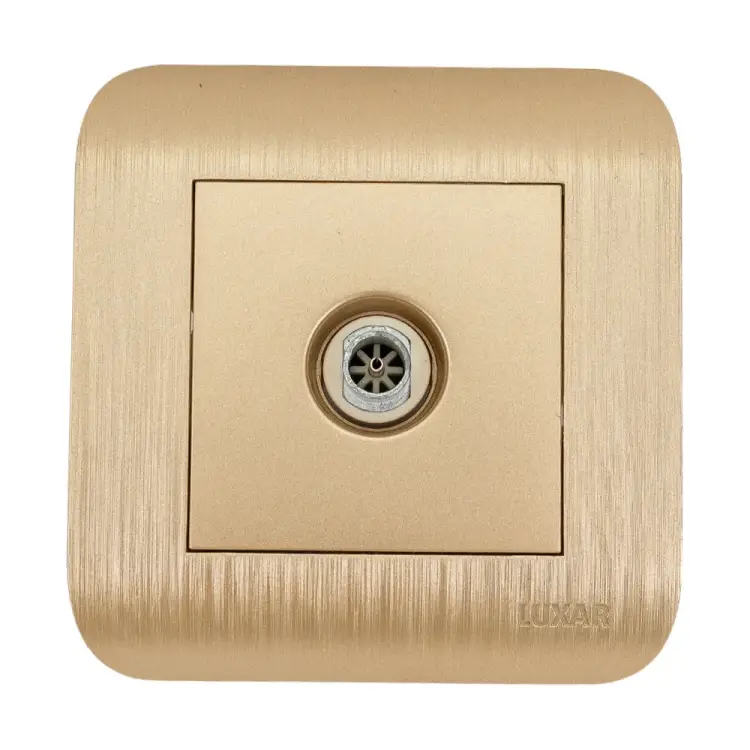 Оконечная тв-розетка Luxar Deco 4606400620365