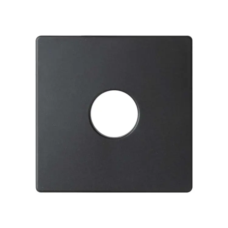 Накладка на аудиорозетку, для подключения одной аудиоколонки Simon графит 82057-38