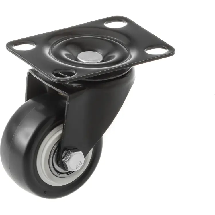 Поворотное мебельное колесо А5 черное, 50 мм 1005487 Поворотное мебельное колесо А5 черное, 50 мм 1005487