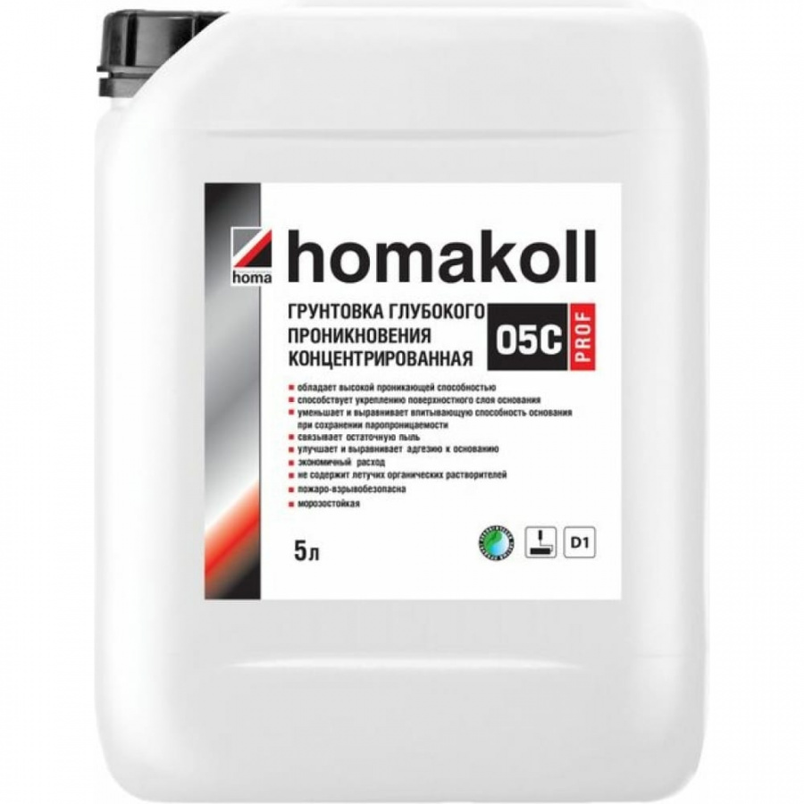 Морозостойкая грунтовка Homakoll 1 л на 10-12 м2