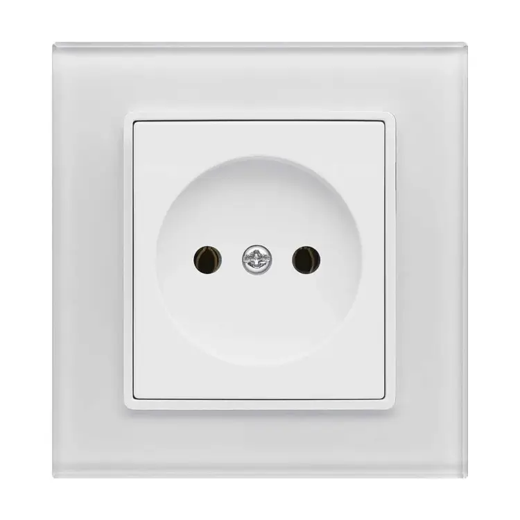 Одинарная розетка Vesta Electric Exclusive White FRZ00040002BEL