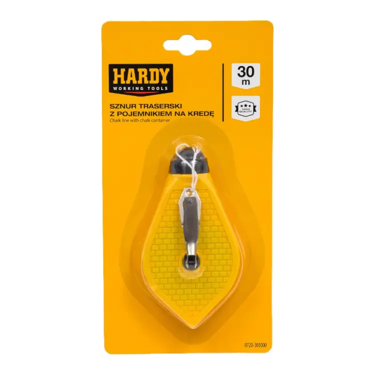 Разметочный шнур HARDY пластиковый корпус 30м 0720-303000