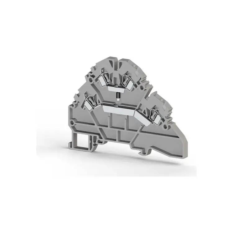 Двухъярусный пружинный клеммник Klemsan YBK2,5-2FD-A 0.0.0.3.316219