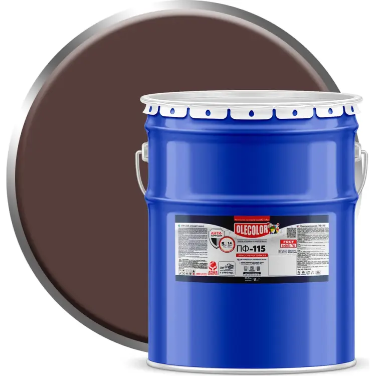 Эмаль Olecolor ПФ-115 4300005187 Эмаль Olecolor ПФ-115 4300005187