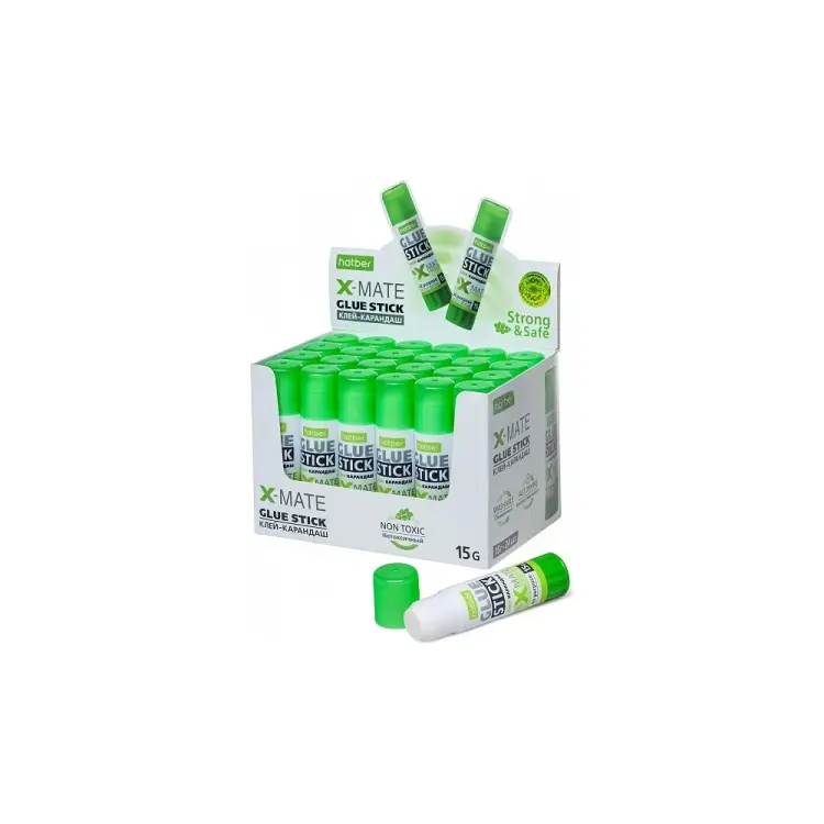 Клей-карандаш Hatber X-Mate 058739 Клей-карандаш Hatber X-Mate 058739