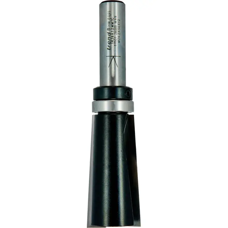 Кромочная обгонная фреза по дереву Trend TR39X12MMTC