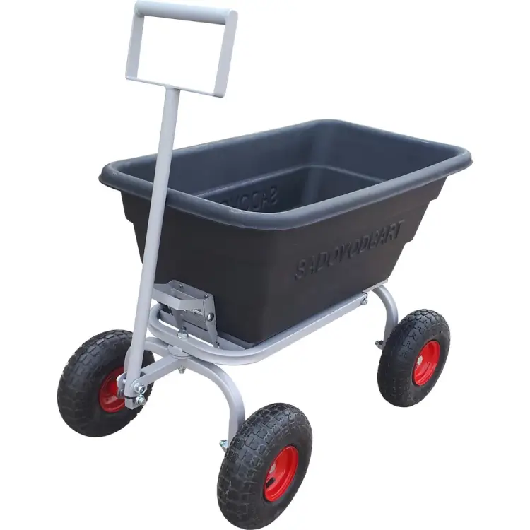 Четырехколесная откидная тележка SADOVODCART Mini SAD44105