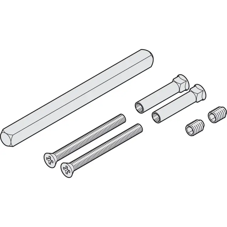 Монтажный комплект для ручки 8 мм Hafele 909.85.761