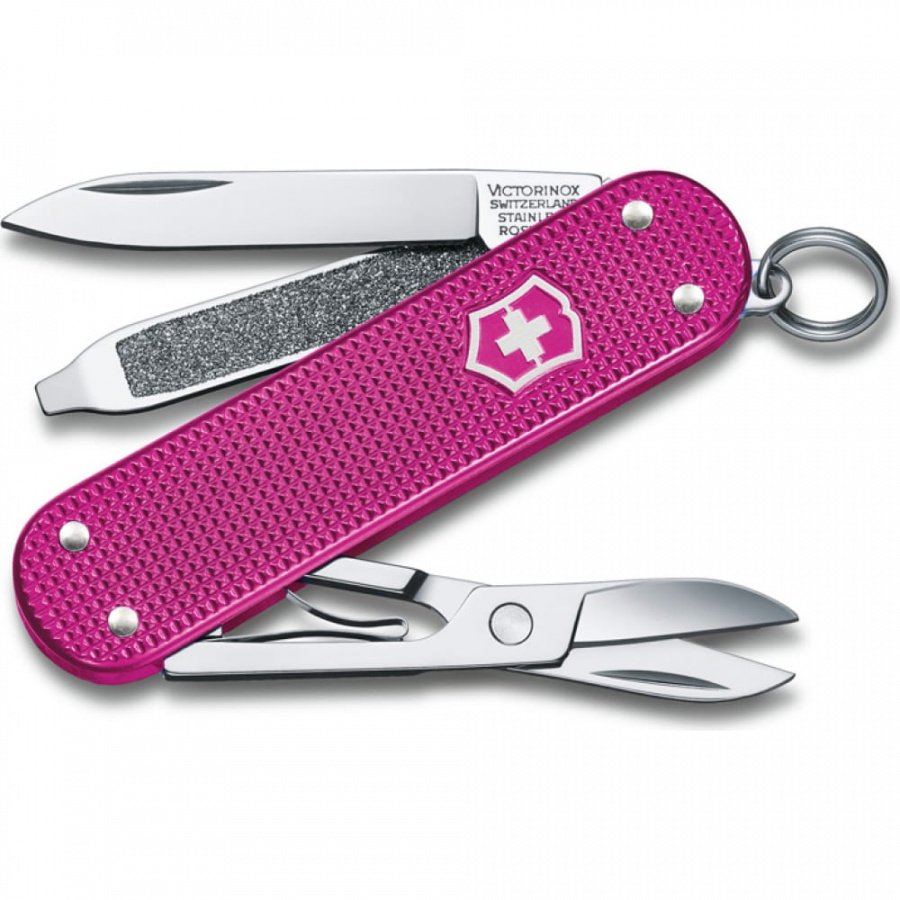 Нож-брелок Victorinox Classic SD Alox Colors Flamingo Party