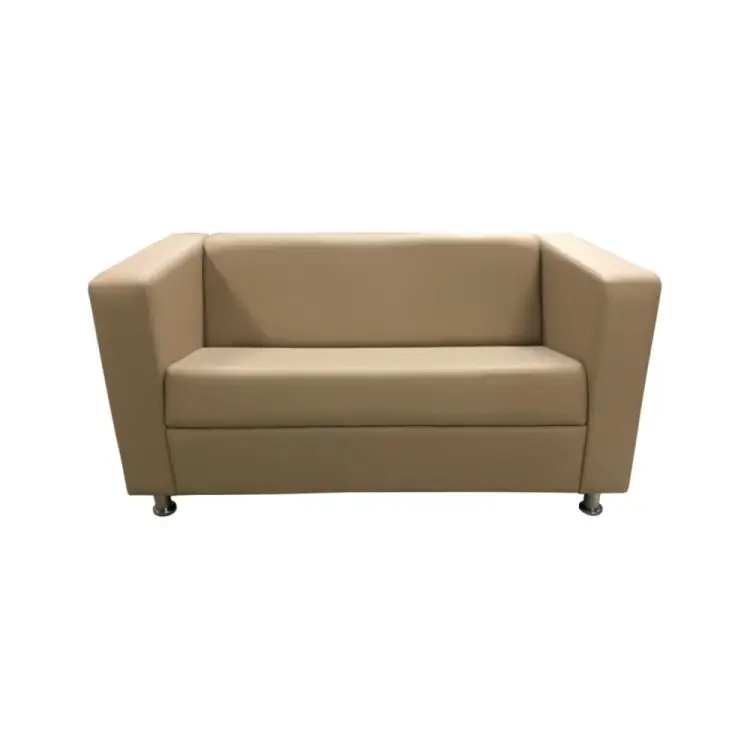 Двухместный диван Мягкий Офис бежевый АП201БЖ