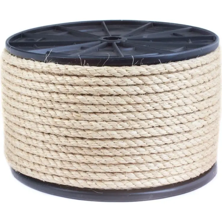 Сизалевая крученая веревка Стройбат 219330 Сизалевая крученая веревка Стройбат 219330