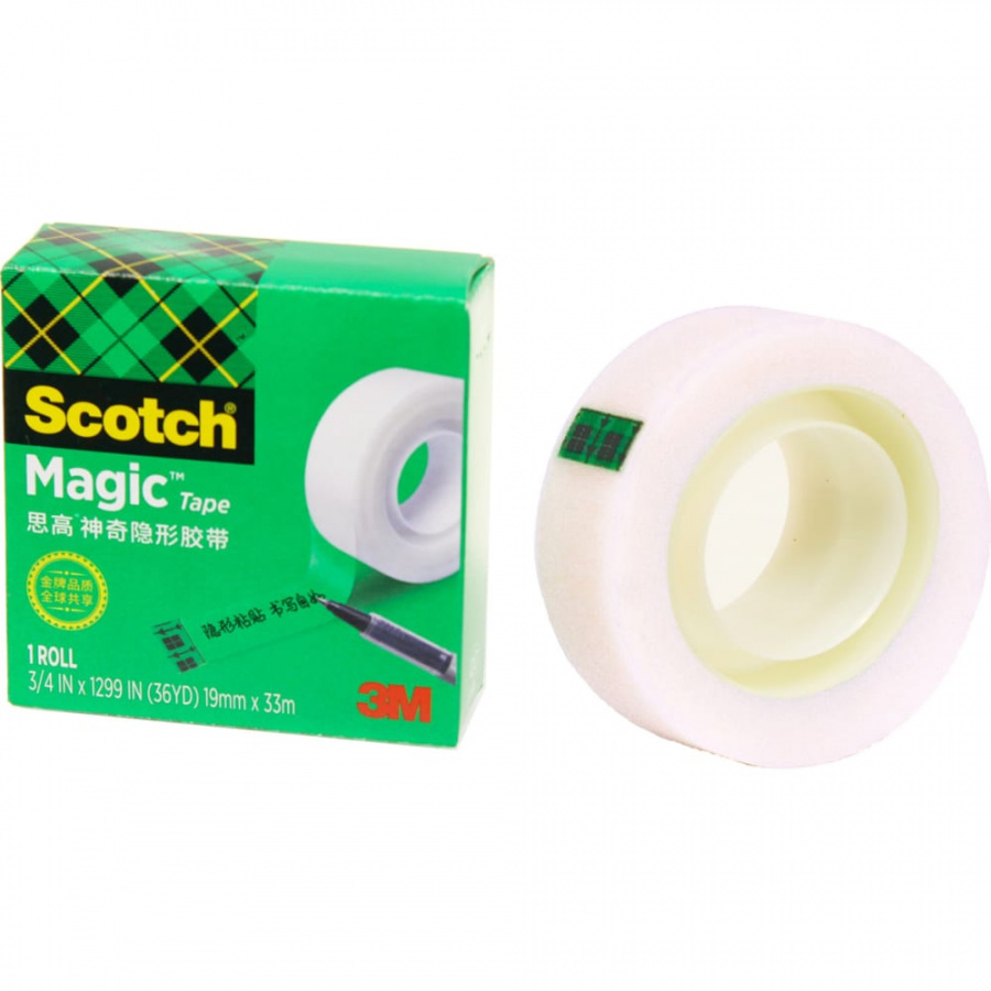 Клейкая лента SCOTCH 810 Magic