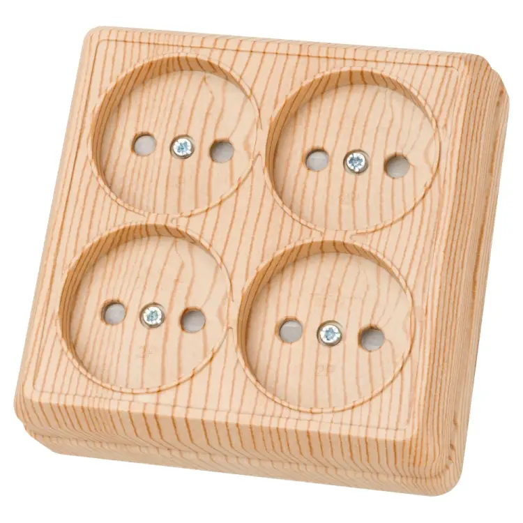 Четырехместная розетка TDM ELECTRIC Ладога SQ1801-0421