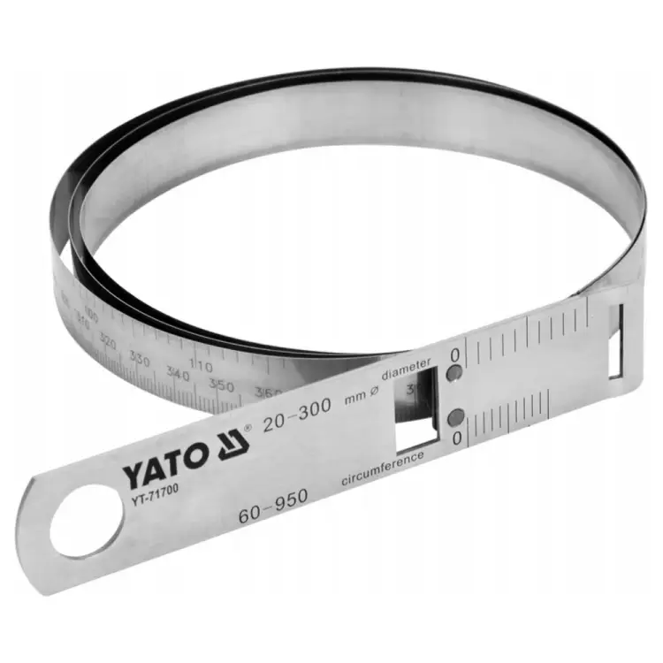Циркометр для измерения длины окружности и диаметра YATO YT-71700