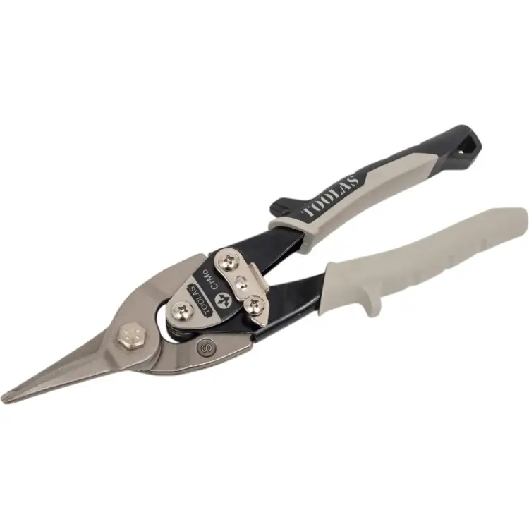 Прямые ножницы по металлу TOOLAS CrMo 3484