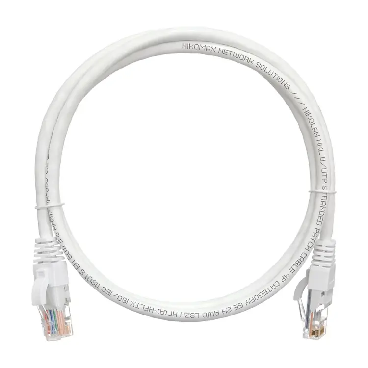 Шнур NIKOMAX NMC-PC4UD55B-001-WT