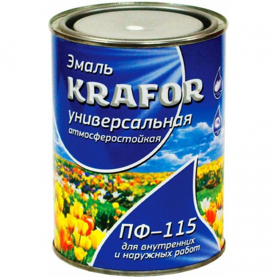 Универсальная эмаль KRAFOR Альфа ПФ-115