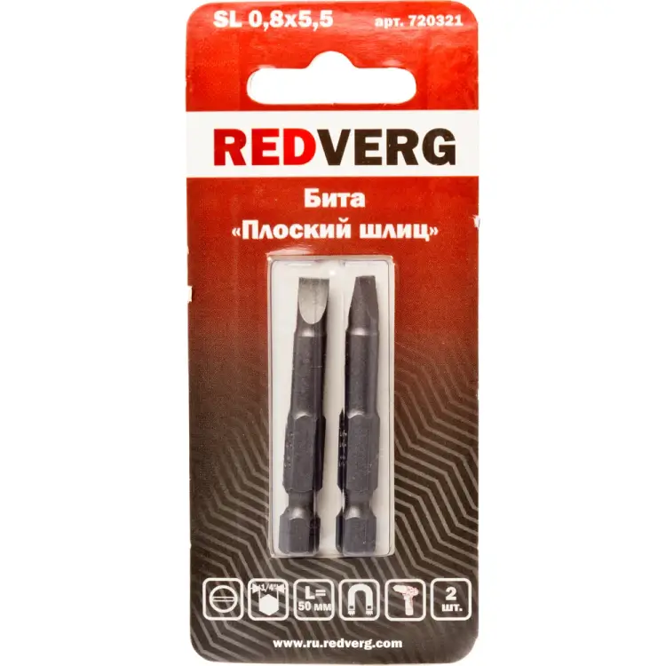 Бита REDVERG 720321 6623486