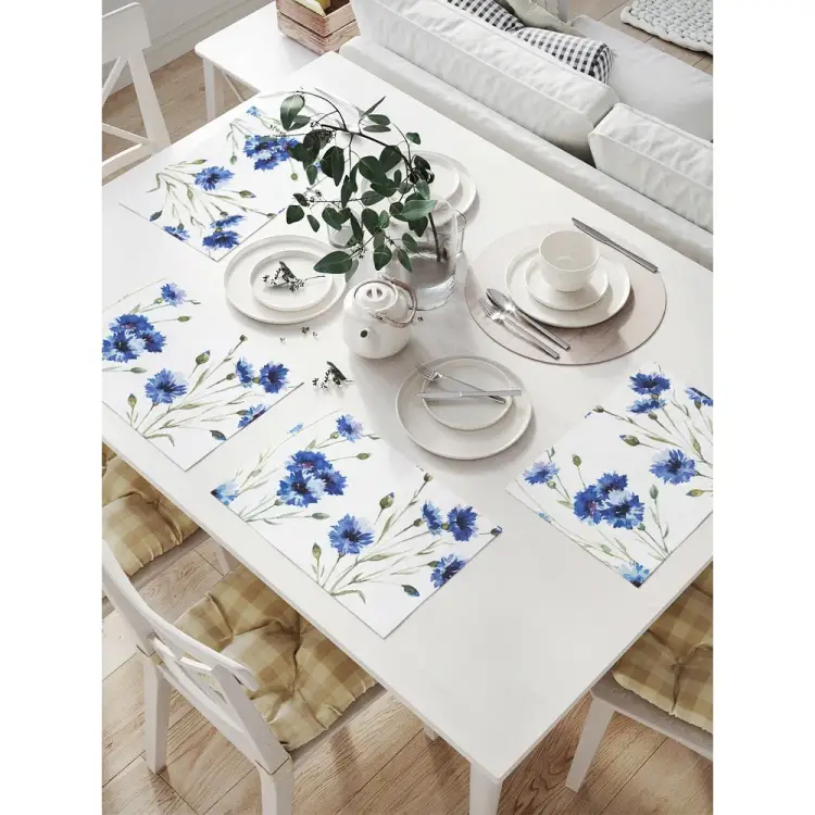 Комплект тканевых салфеток для сервировки стола JOYARTY np_62523