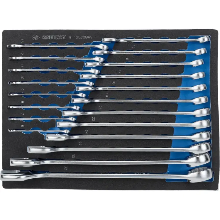 Набор комбинированных ключей KING TONY 9-12D20MRV Набор комбинированных ключей KING TONY 9-12D20MRV