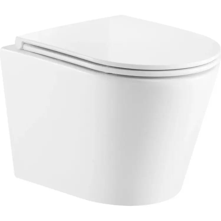 Подвесной безободковый унитаз Azario FONTI AZ-402W 00080312