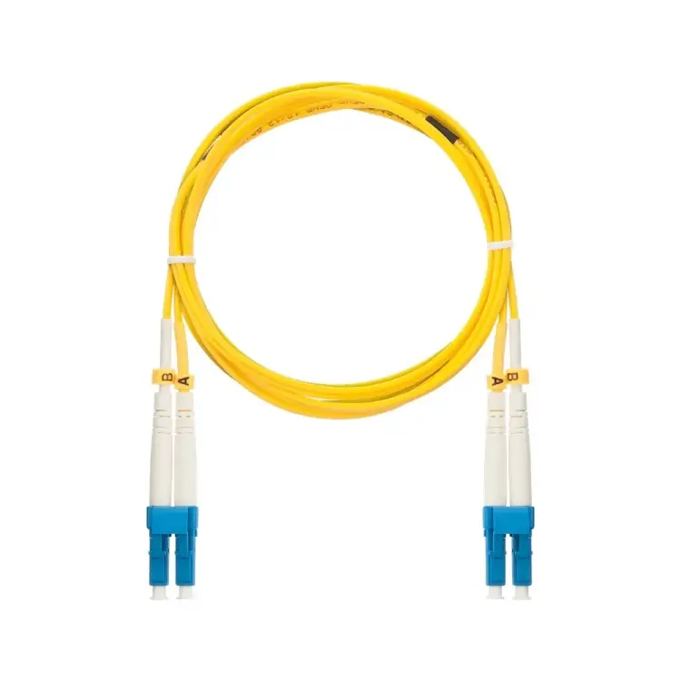 Соединительный волоконно-оптический шнур NIKOMAX NMF-PC2S2C2-LCU-LCU-001 Соединительный волоконно-оптический шнур NIKOMAX NMF-PC2S2C2-LCU-LCU-001