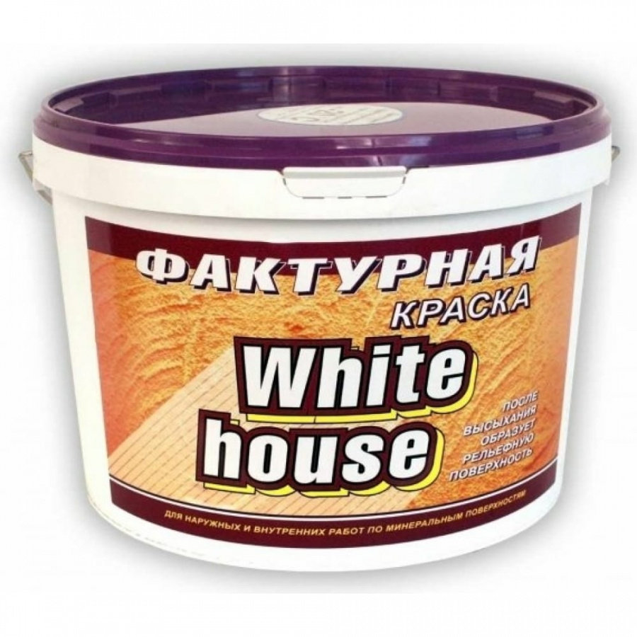 Фактурная морозоустойчивая краска White House 14212