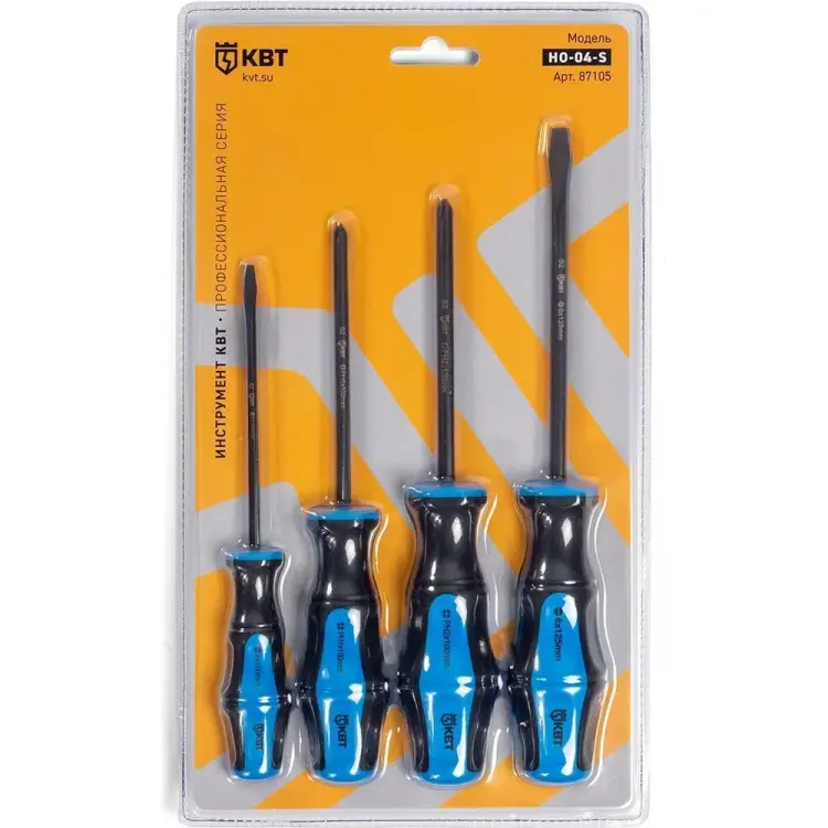 Набор отверток КВТ Мастер НО-04-S 87105