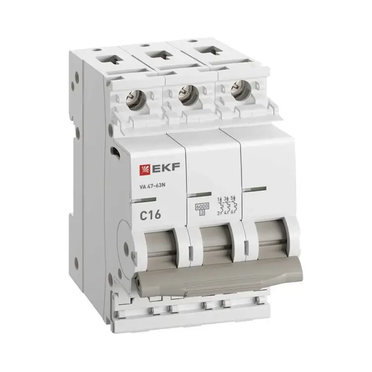 Автоматический выключатель EKF PROxima M636316C