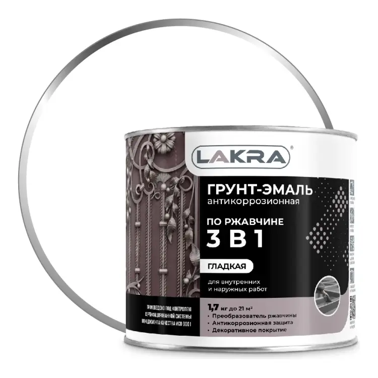 Грунт-эмаль ЛАКРА Лк-00002769 Грунт-эмаль ЛАКРА Лк-00002769