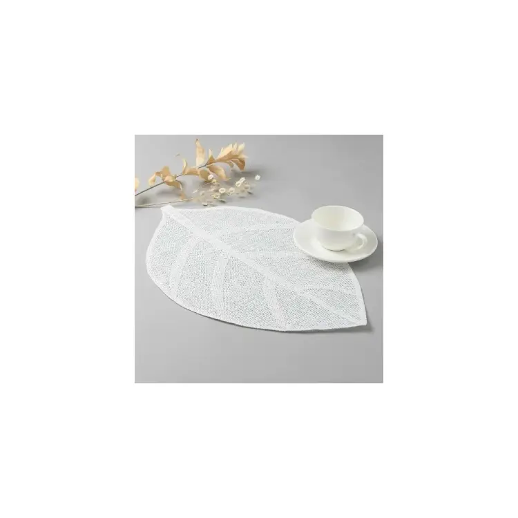 Сервировочная салфетка Доляна Листочки 4361016