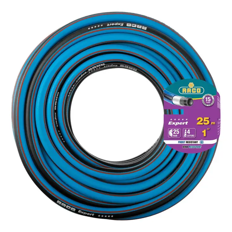 Поливочный армированный четырехслойный шланг Raco EXPERT 40302-1-25_z01