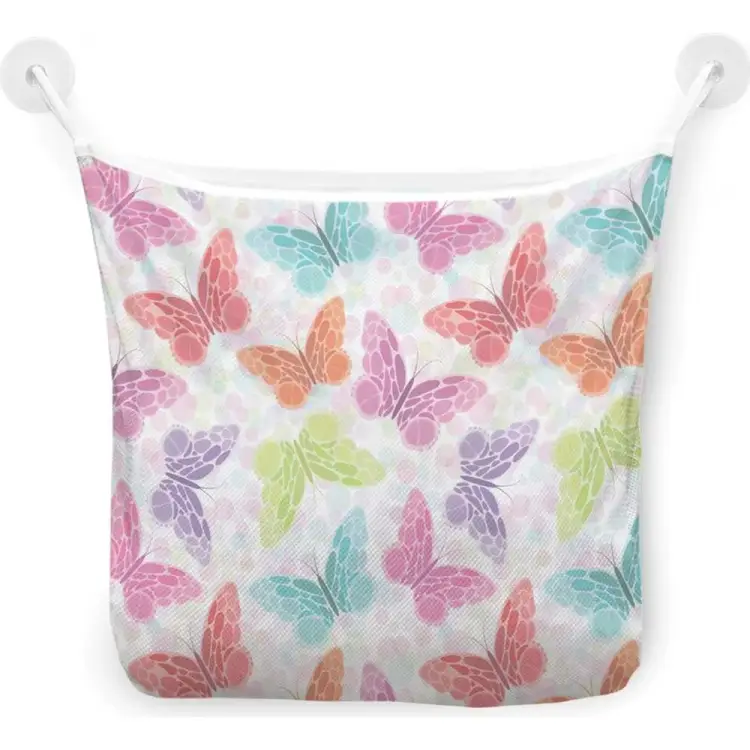 Настенная сетка-органайзер для ванной для игрушек JOYARTY Парад бабочек tgb_13598