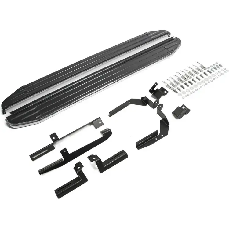 Автомобильные пороги для Kia Sorento III Prime 2015-2017 г.в. Rival Premium A180ALP.2803.3