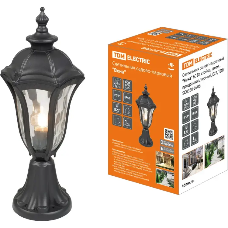 Садово-парковый светильник TDM ELECTRIC Вена SQ0330-0206
