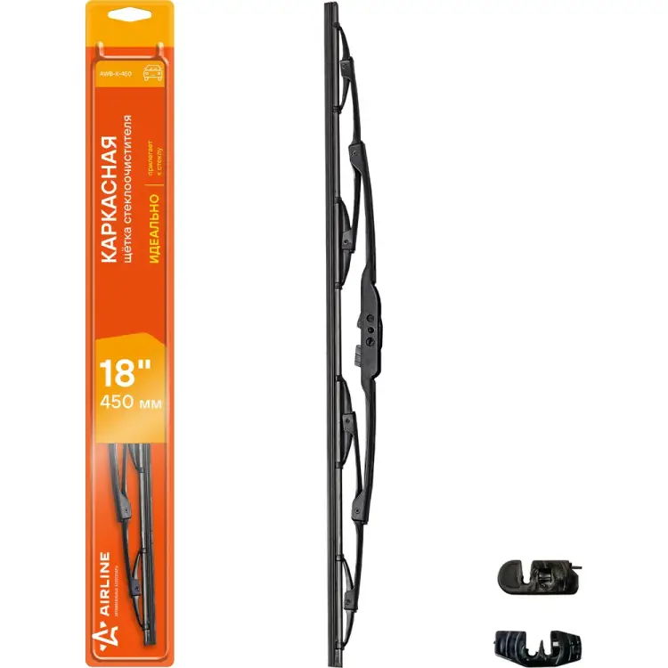 Каркасная щетка стеклоочистителя Airline AWB-K-450