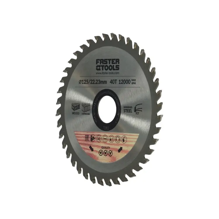 Диск пильный по дереву FASTER TOOLS 7282