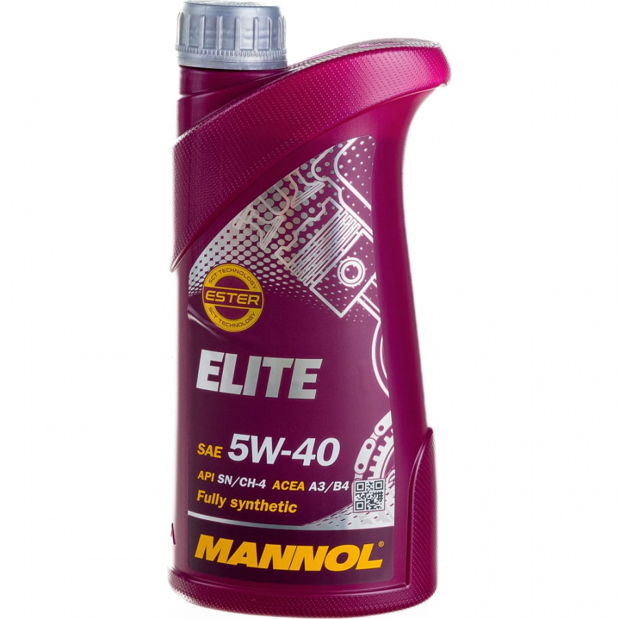 Синтетическое моторное масло MANNOL ELITE 5W40