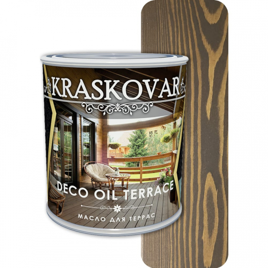 Масло для террас Kraskovar Deco Oil Terrace