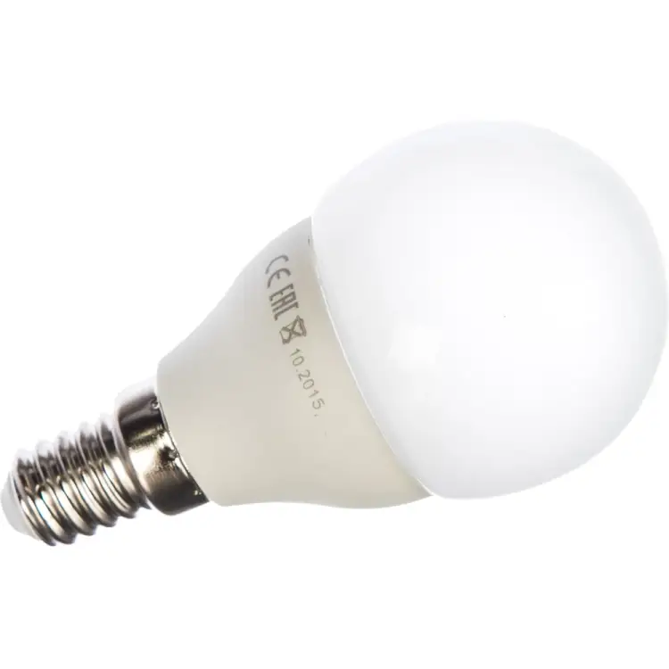 Светодиодная лампа КРАСНАЯ ЦЕНА P45 5.5W E14 3000K 430лм 4606400615903