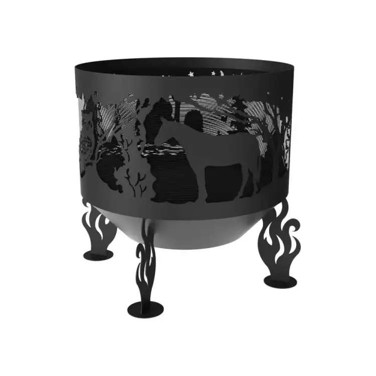 Костровая чаша FIRE-HOUSE Ch1-600ежик Костровая чаша FIRE-HOUSE Ch1-600ежик