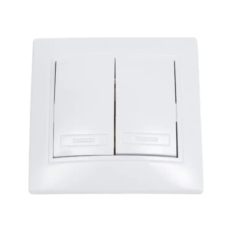 Двухклавишный выключатель Intro Plano 1-104-01 Б0053758