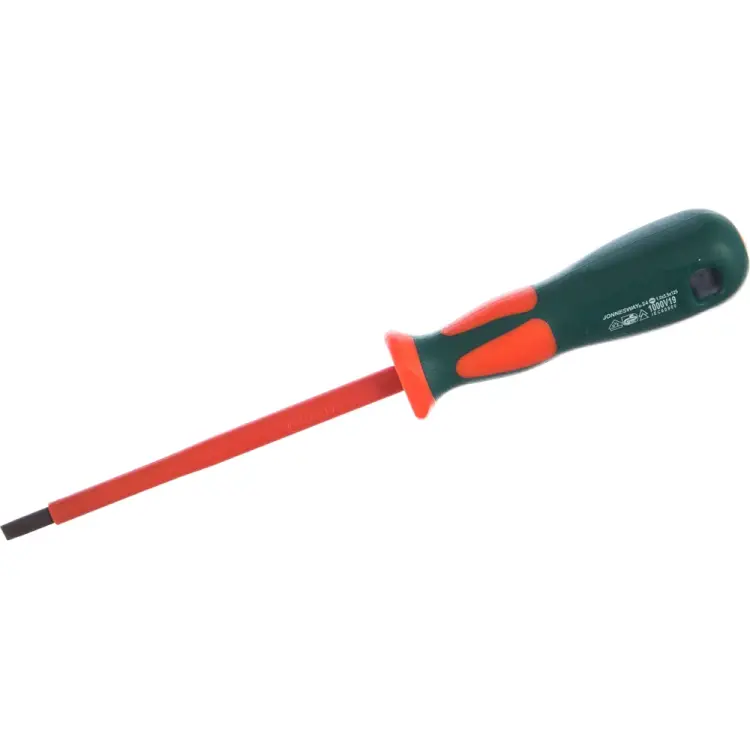 Шлицевая диэлектрическая отвертка Jonnesway DV13S5125 (D19S5125) Шлицевая диэлектрическая отвертка Jonnesway DV13S5125 (D19S5125)