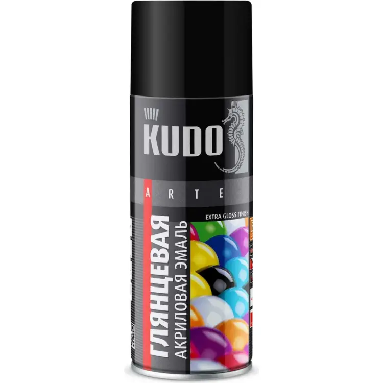 Высокоглянцевая акриловая эмаль KUDO KU-A9005 Высокоглянцевая акриловая эмаль KUDO KU-A9005