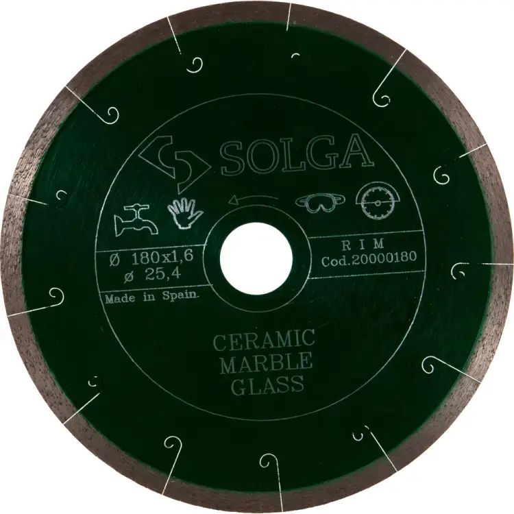 Алмазный диск Solga Diamant CERAMICS, MARBLE 20000180 Алмазный диск Solga Diamant CERAMICS, MARBLE 20000180
