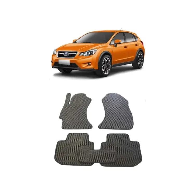 Ковры в салон автомобиля subaru xv 2011 - 2017 Eva Smart 1768-B5B1-S