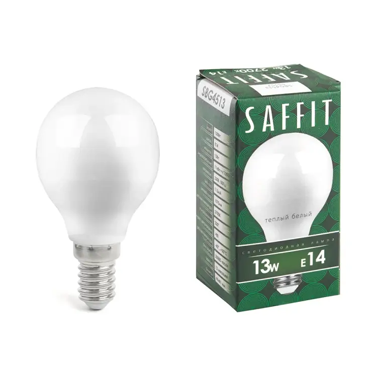 Светодиодная лампа SAFFIT SBG4513 55157